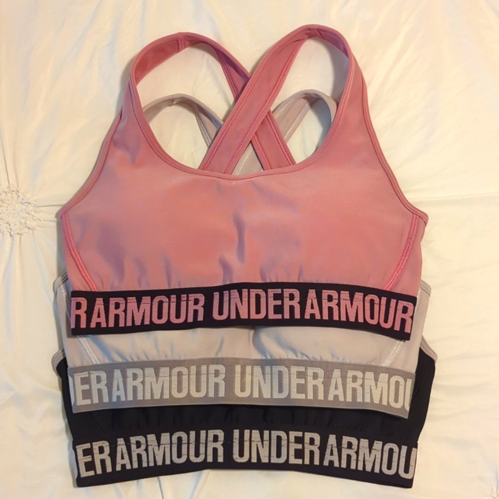UNDER ARMOUR Compression Sports Bras (Bundle of 3)
